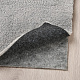KNARDRUP ковер, короткий ворс, 133x195 см, светло-серый
