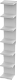 Полка настенная Каллакс/Фора 190 см белая