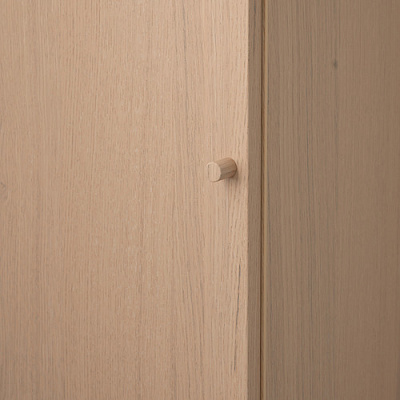 BILLY/OXBERG стеллаж с дверью, 40x30x106 cm