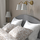 HAUGA кровать с обивкой,4 кроватных ящика, 180x200 см, Vissle серый