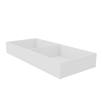 Ящик выкатной под кровать, 140х60, цвет белый
