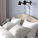 HAUGA кровать с обивкой,4 кроватных ящика, 140x200 см, Lofallet бежевый