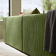 JÄTTEBO 3-местный модульный диван, самласа темный желто-зеленый