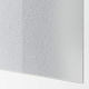 SVARTISDAL 4 панели д/рамы раздвижной дверцы, 75x201 см, белый под бумагу