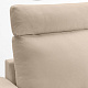 VIMLE 3-местный диван, с изголовьем с широкими подлокотниками/Hallarp бежевый
