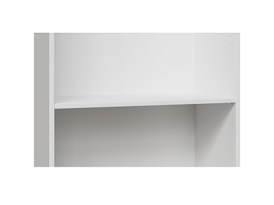 Полка МАКС/ПАКС в узкий двухдверный шкаф, цвет белый